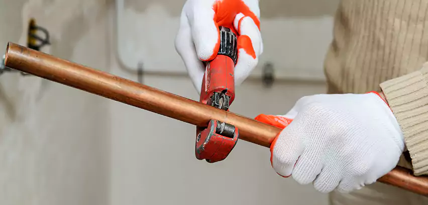 Temporary Copper Pipe Repair Elk River, MN