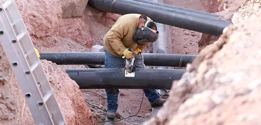 Cast Iron Sewer Pipe Replacement in Elk River